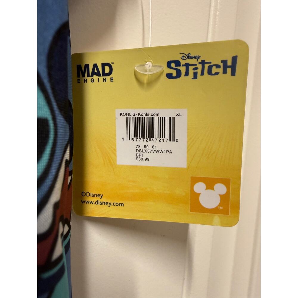 NWT Disney Stitch Swimsuit One Piece Swim Womens Xtra Large - Picture 5 of 6